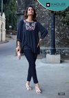 Crystal Vol 2 By Kadlee Rayon Wrinkle Western Ladies Top Exporters In India
